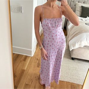 ZARA midi dress floral